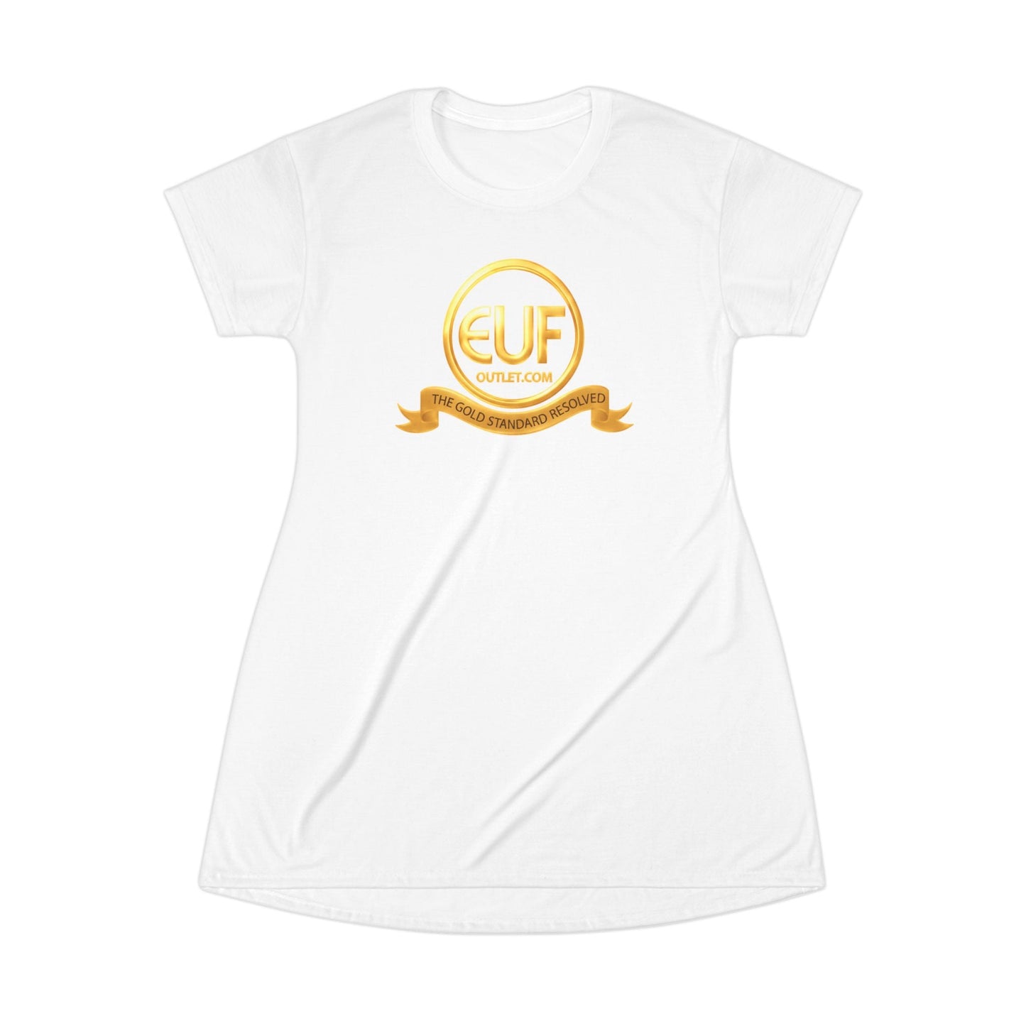 š ā¢E U F Outlet⢠.. : ā¢The Gold Standard Resolved⢠: Premium T-Shirt Dress (100% off)