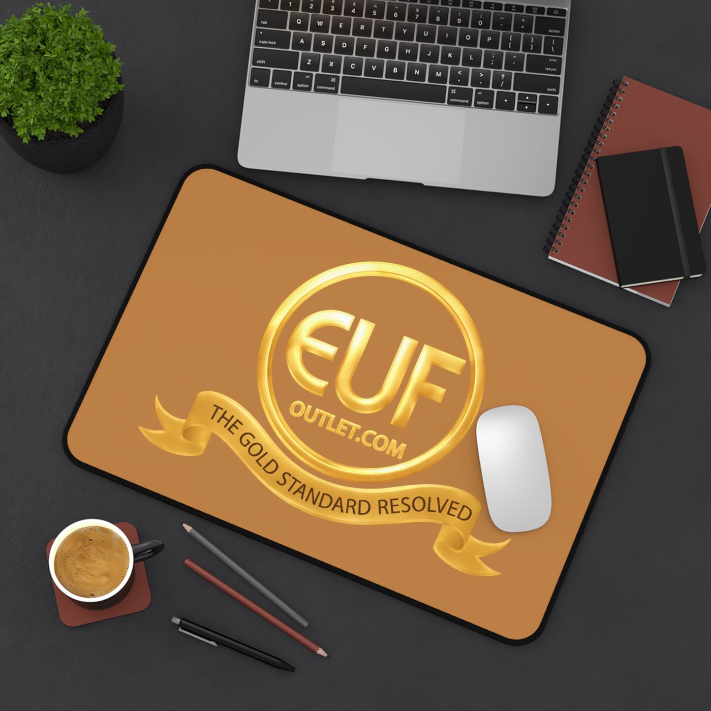 ™E U F Outlet™ .. : ™The Gold Standard Resolved™ : Premium Desk Mat