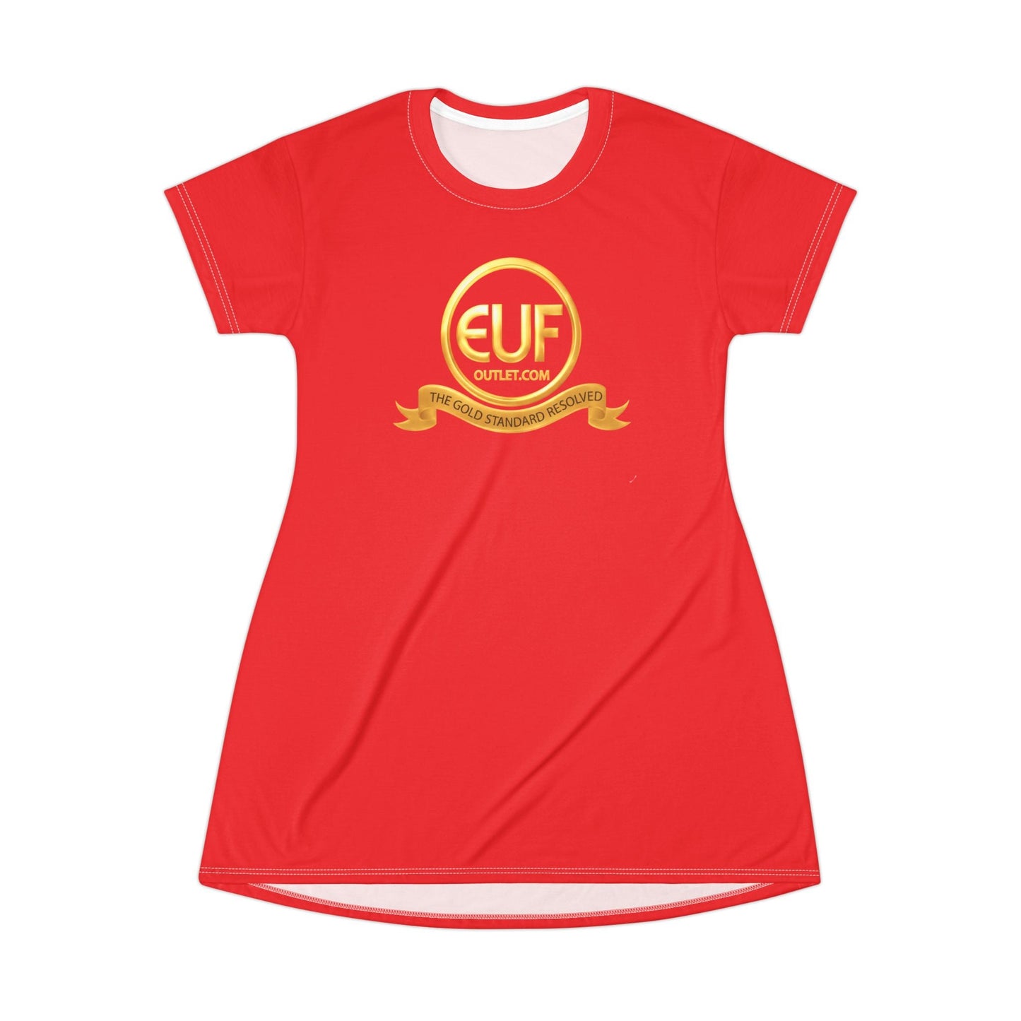 ā¢E U F Outlet⢠.. : ā¢The Gold Standard Resolved⢠: Premium T-Shirt Dress