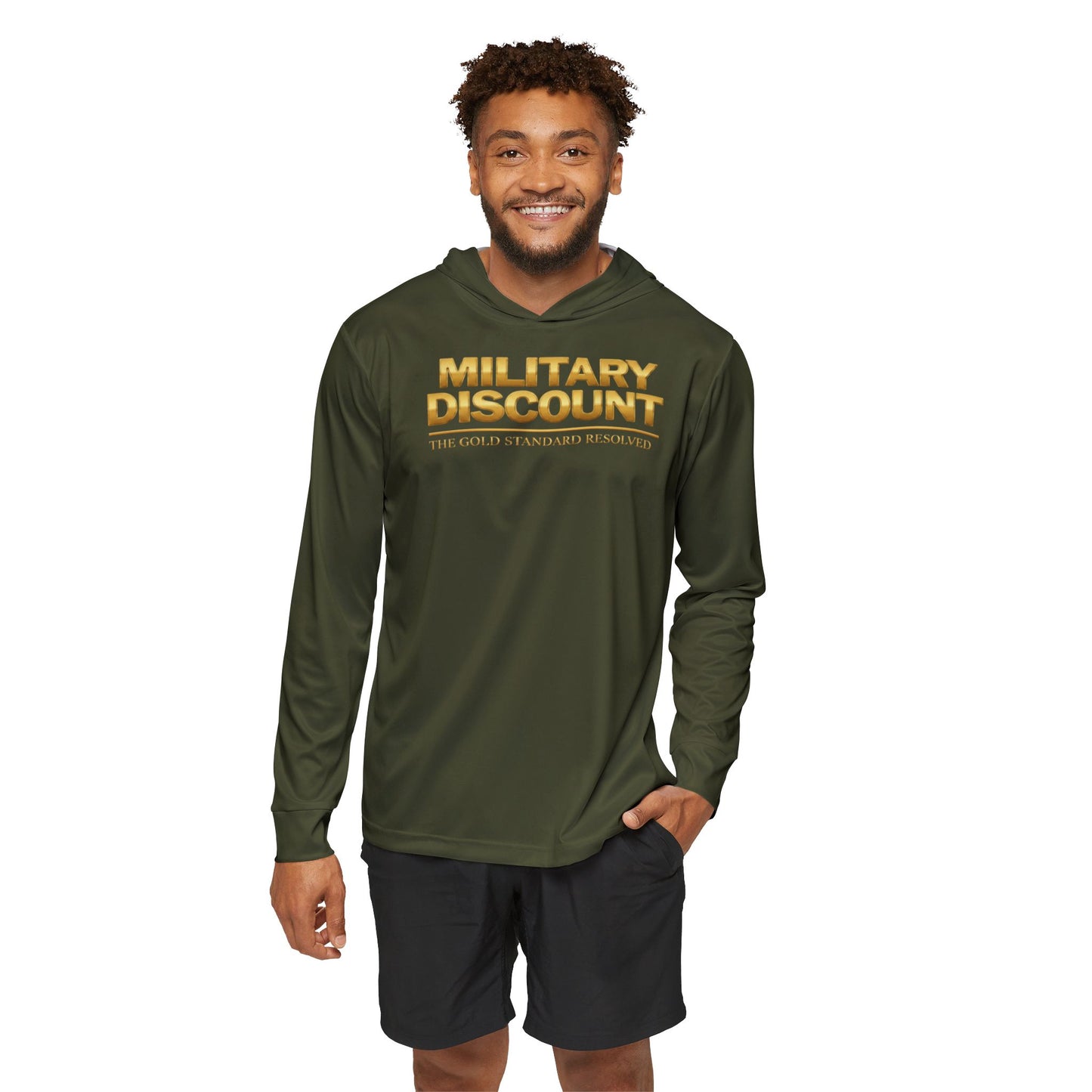 E U F Outlet::™The Gold Standard Resolved™ : Military Discount Premium Hoodie