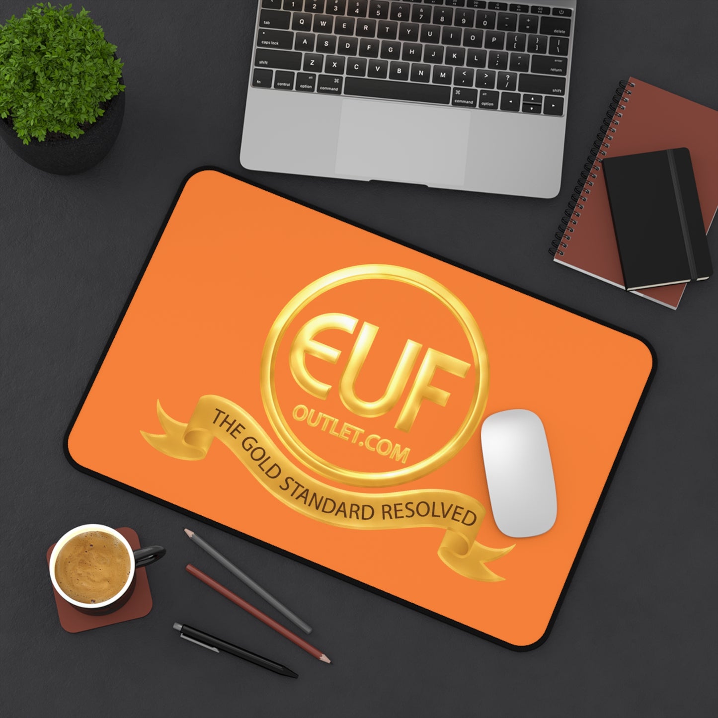 ™E U F Outlet™ .. : ™The Gold Standard Resolved™ : Premium Desk Mat