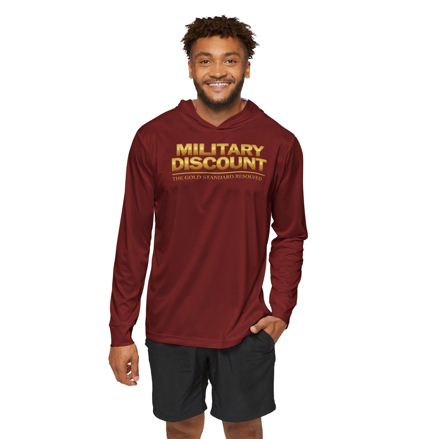 E U F Outlet::™The Gold Standard Resolved™ : Military Discount Premium Hoodie 
