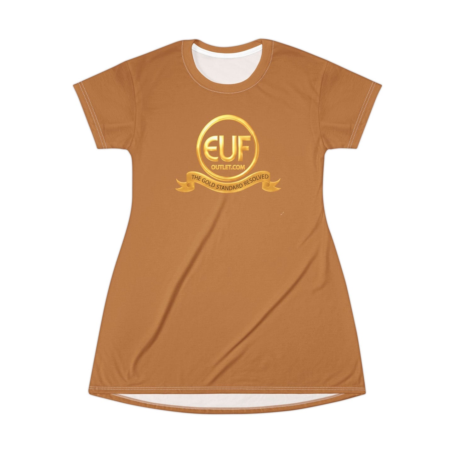ā¢E U F Outlet⢠.. : ā¢The Gold Standard Resolved⢠: Premium T-Shirt Dress