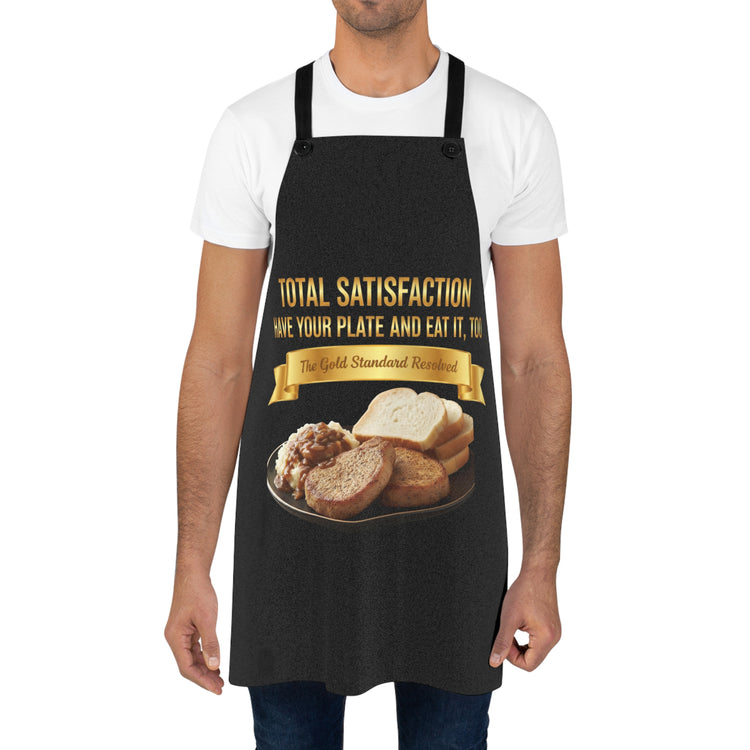 PORK CHOPS MASHED POTATOES GRAVY & ONIONS APRON