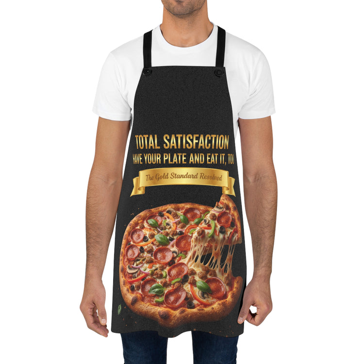 CHEESE PIZZA WITH TOPPINGS APRON