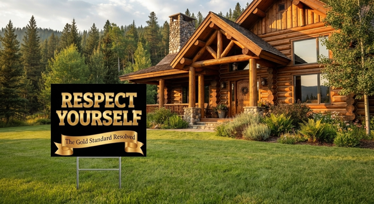 Positive Impact Lawn Sign