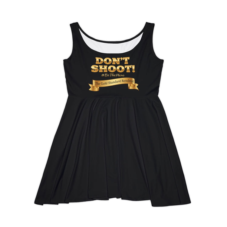 DON'T SHOOT Skater Dress