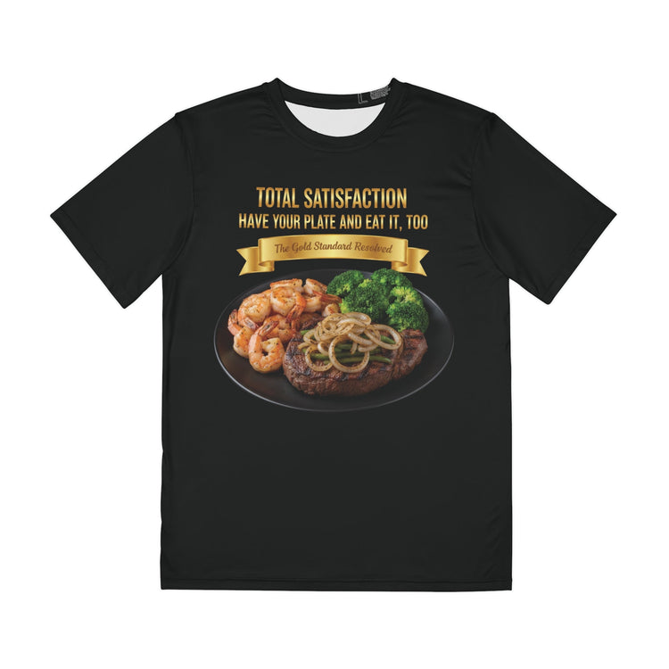 RIB-EYE STEAK PEPPER ONIONS SHRIMP & BROCCOLI T-SHIRT