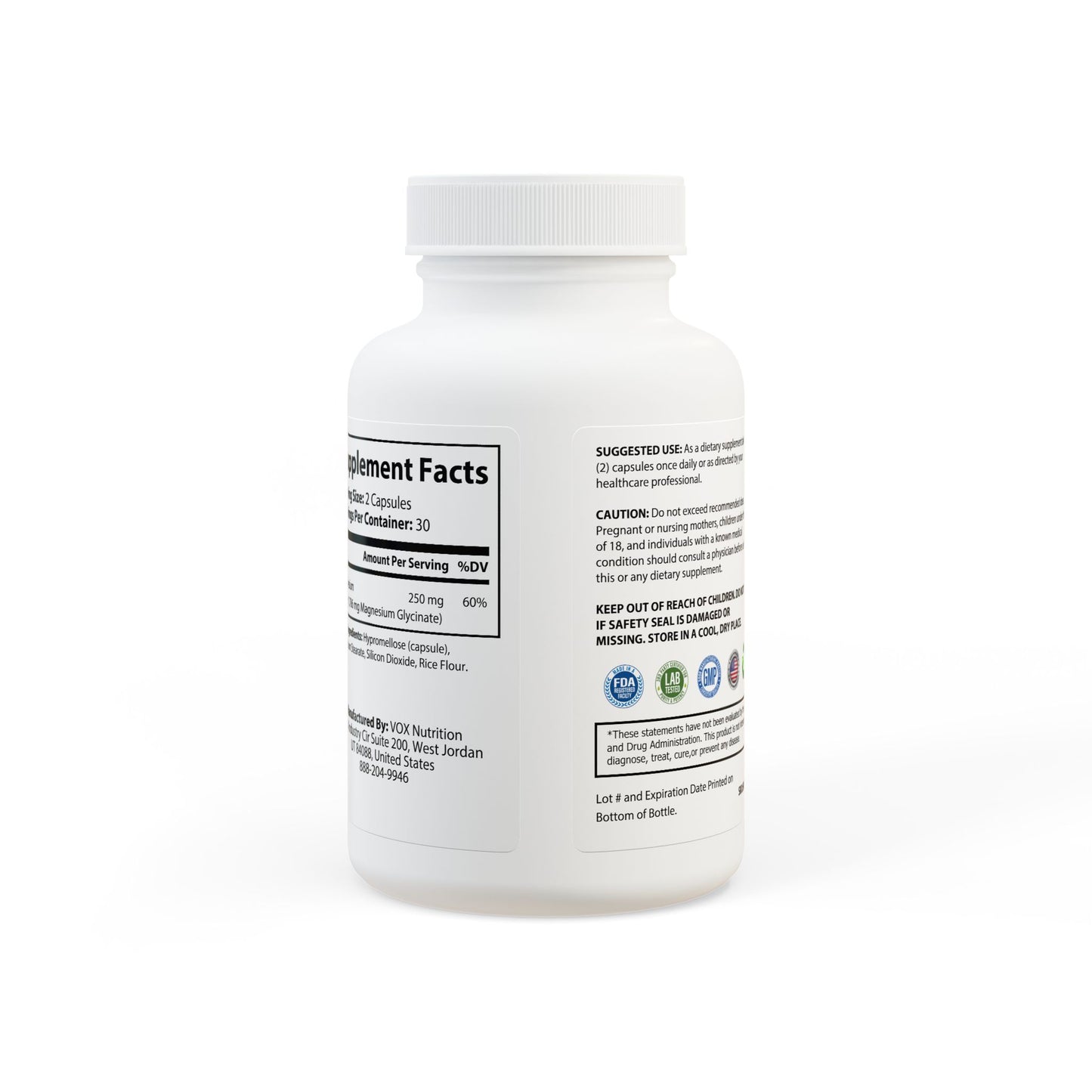 ™The Gold Standard Resolved™: Magnesium Glycinate Supplement (60 Capsules) is a vital mental investment designed to stop nervous system drag and muscular tension. This ensures the peak mental stability required to reach your financial goals. Unlike old shelf stock losing its potency, we make you a fresh bottle when you place an order at the ™EUF Outlet: to meet your gold standards for a more financially stable life.
