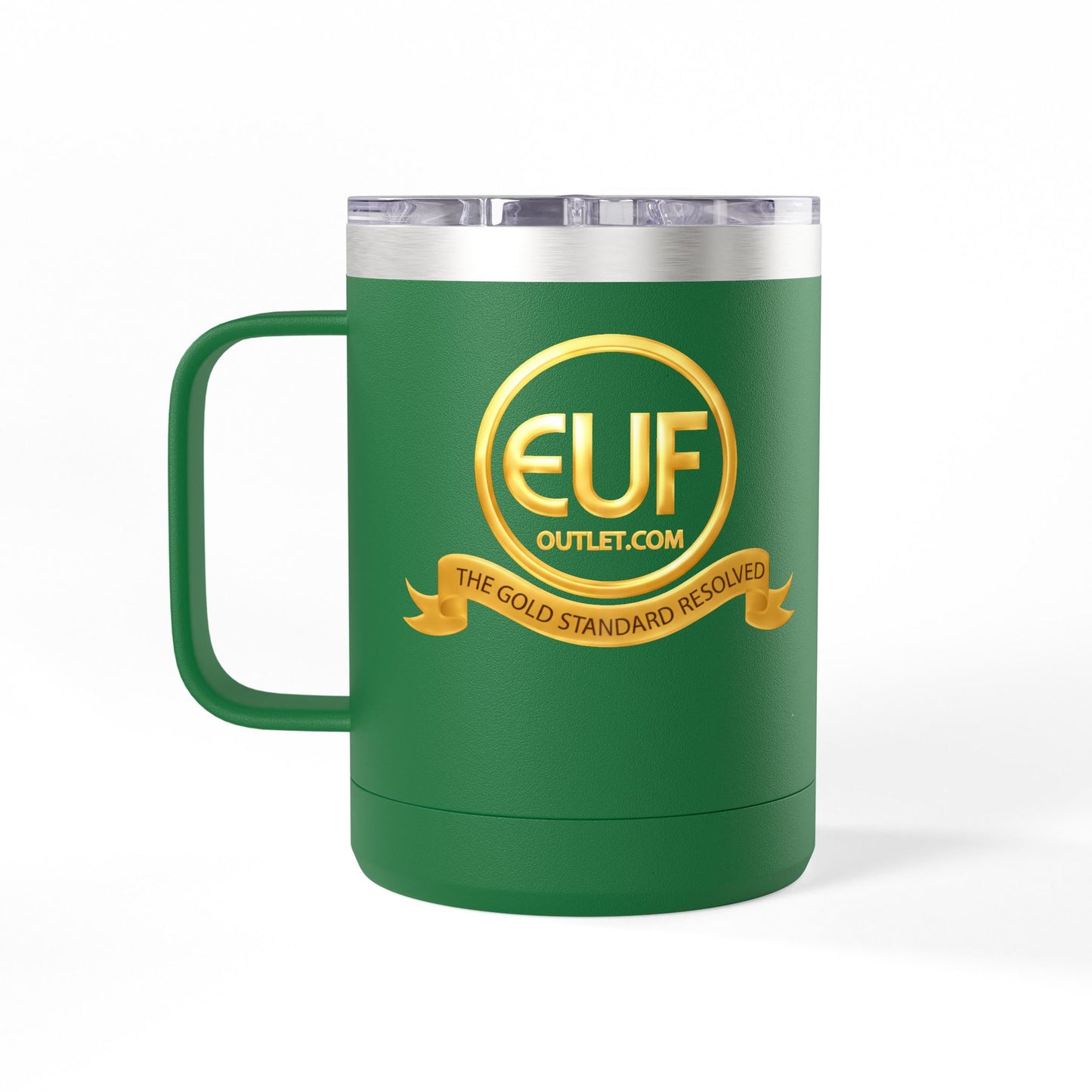 ™E U F Outlet™ .. : ™The Gold Standard Resolved™ : Premium Coffee Travel Mug