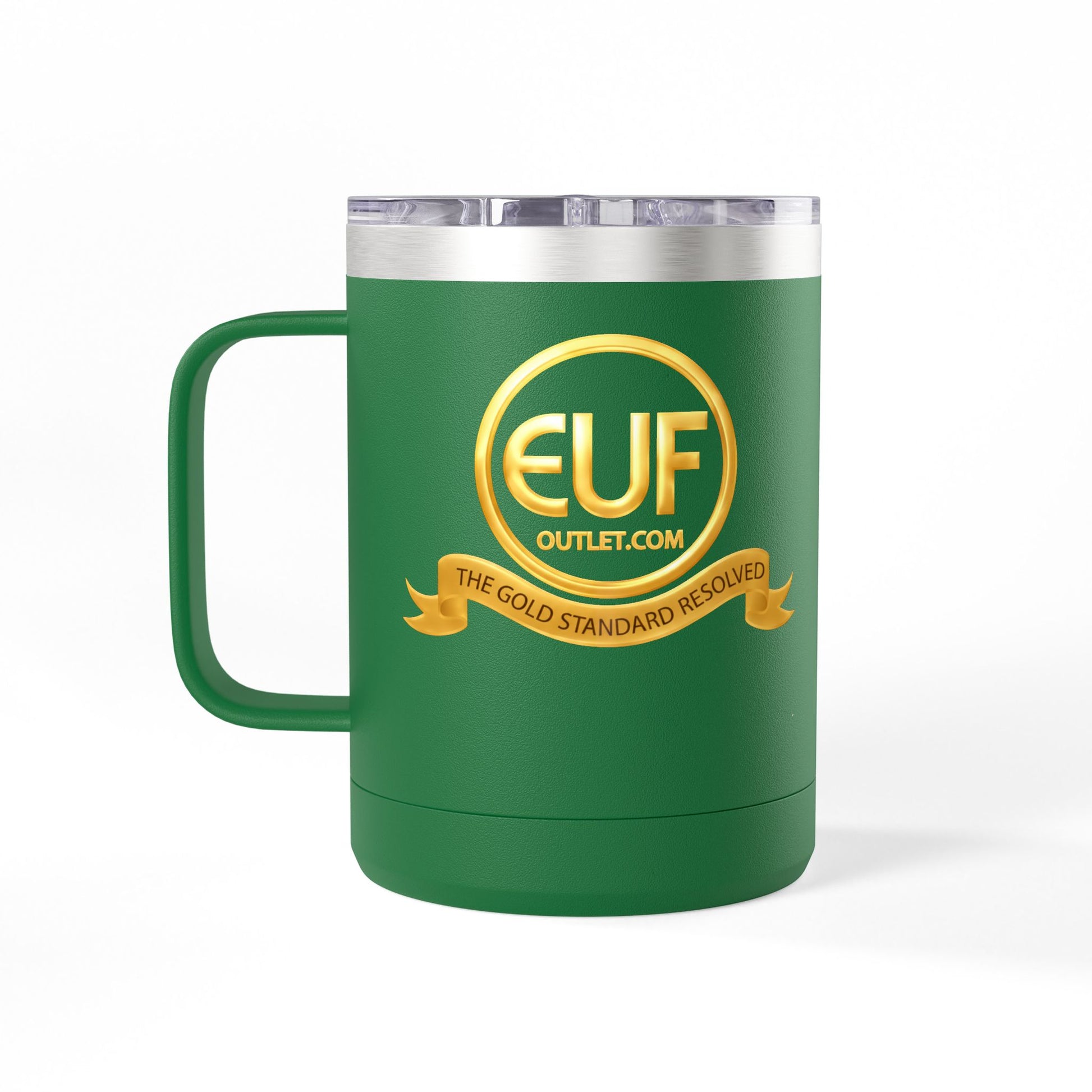 ™E U F Outlet™ .. : ™The Gold Standard Resolved™ : Premium Coffee Travel Mug