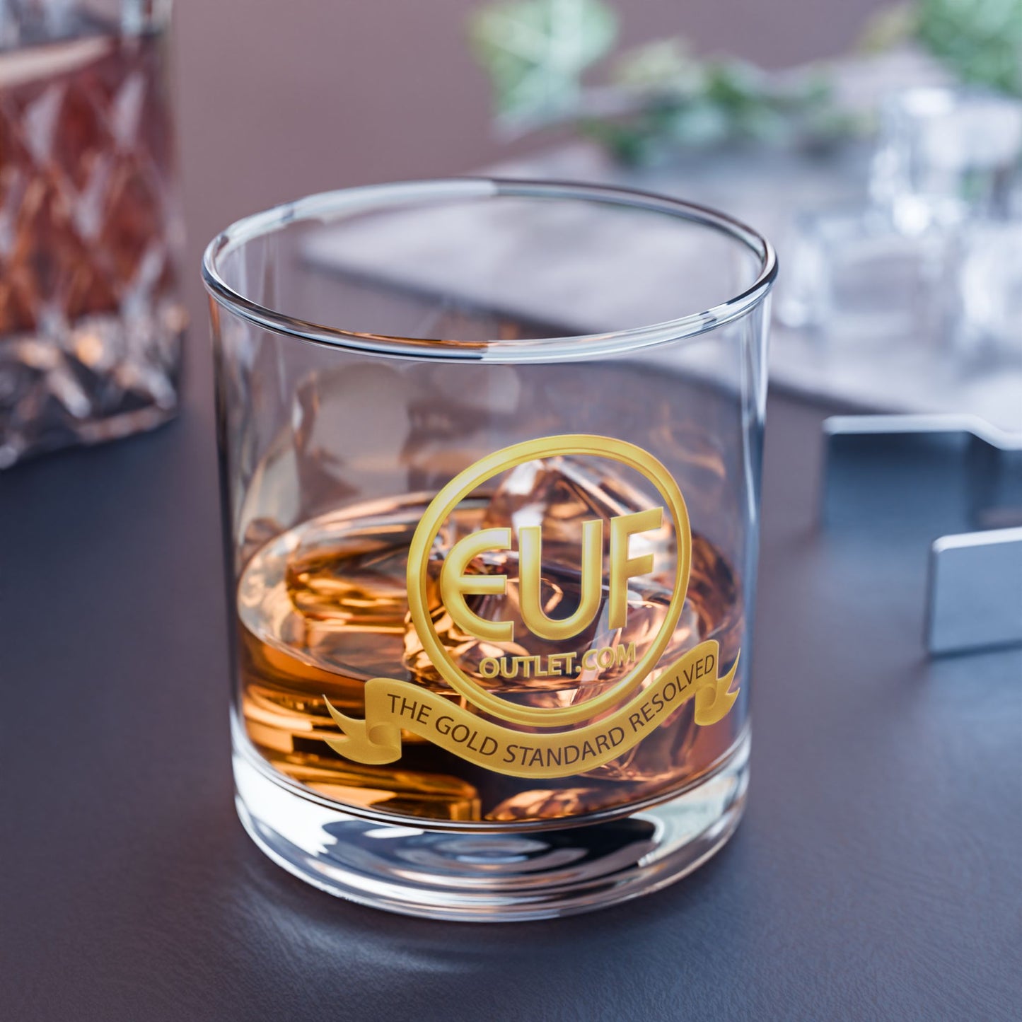 ™E U F Outlet™ .. : ™The Gold Standard Resolved™ : Premium Whisky Glass