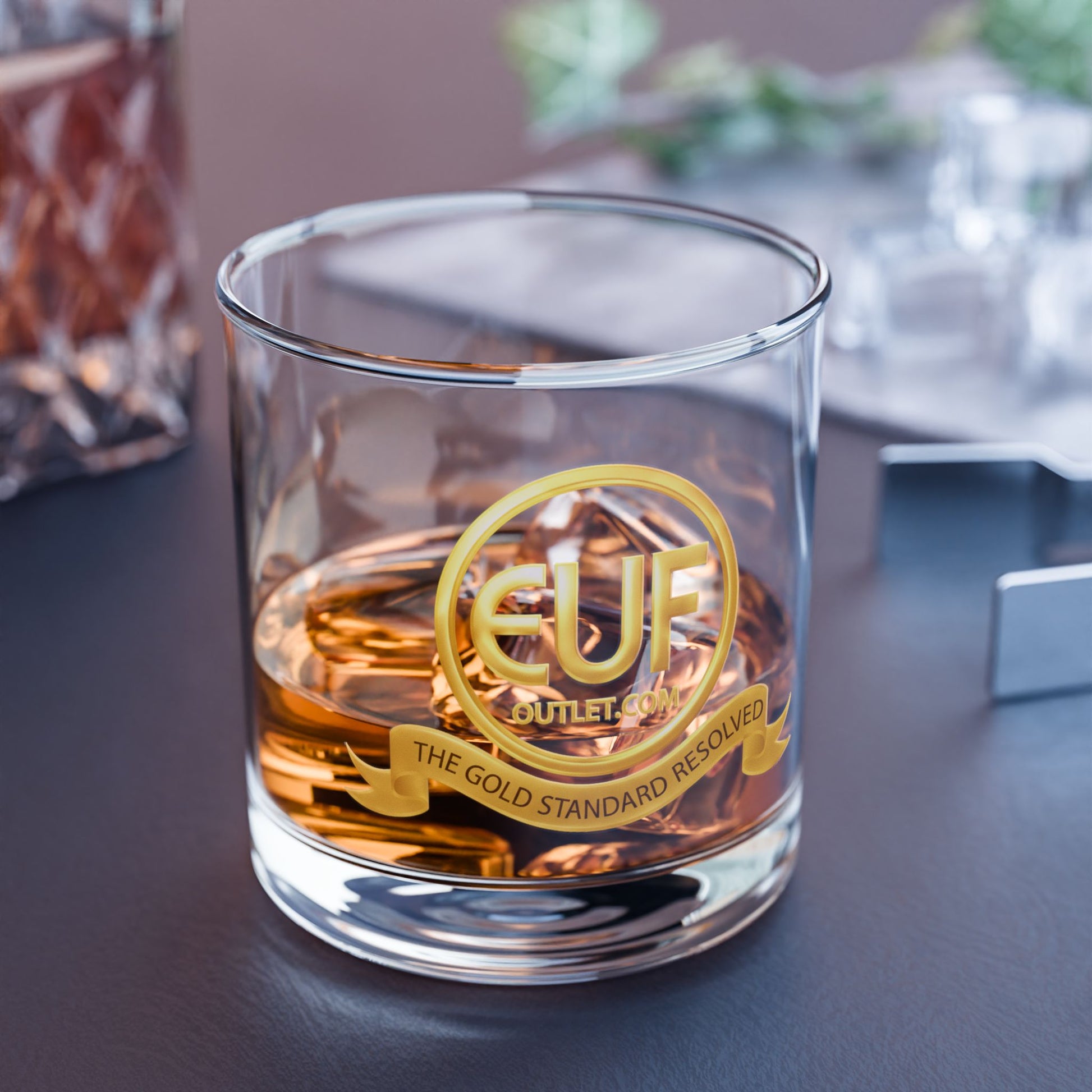 ™E U F Outlet™ .. : ™The Gold Standard Resolved™ : Premium Whisky Glass