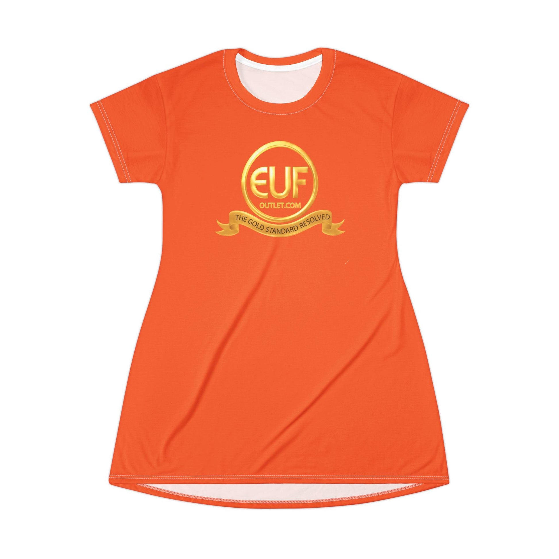 ™E U F Outlet™ .. : ™The Gold Standard Resolved™ : Premium T-Shirt Dress
