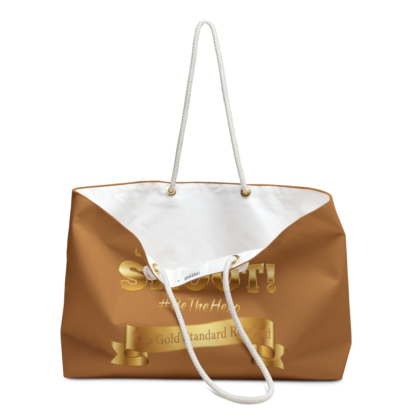 ™ E U F Outlet™ .. : ™The Gold Standard Resolved™ : DON'T SHOOT Premium Weekender Bag