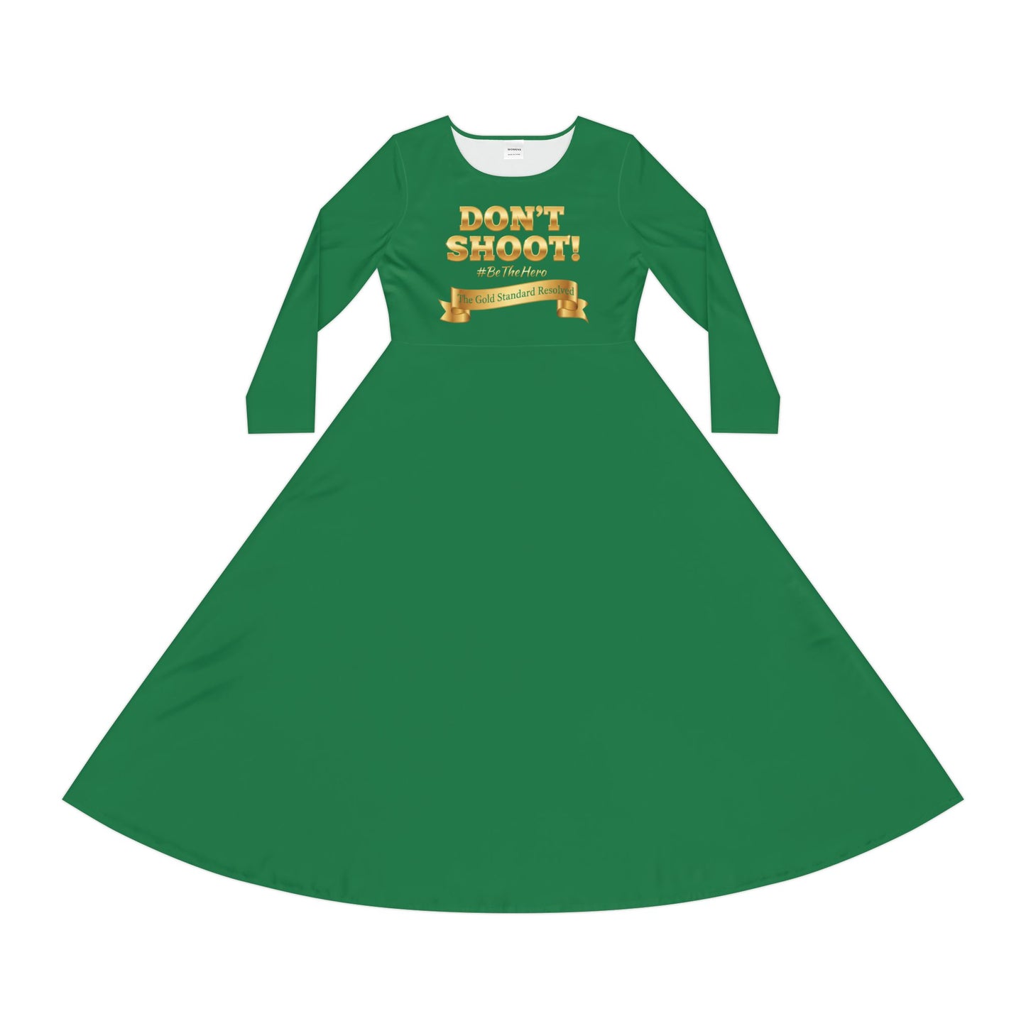 ™ E U F Outlet™ .. : ™The Gold Standard Resolved™ : DON'T SHOOT PREMIUM CUSTOM DANCE DRESS