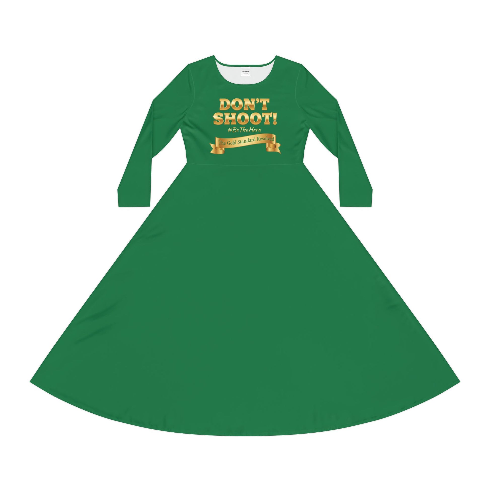 ™ E U F Outlet™ .. : ™The Gold Standard Resolved™ : DON'T SHOOT PREMIUM CUSTOM DANCE DRESS