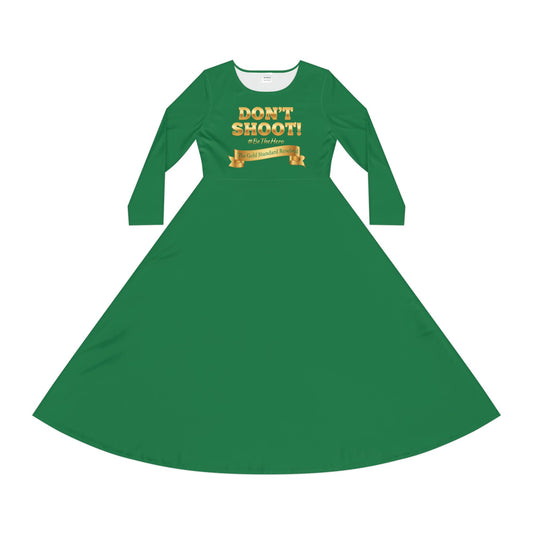 ™ E U F Outlet™ .. : ™The Gold Standard Resolved™ : DON'T SHOOT PREMIUM CUSTOM DANCE DRESS