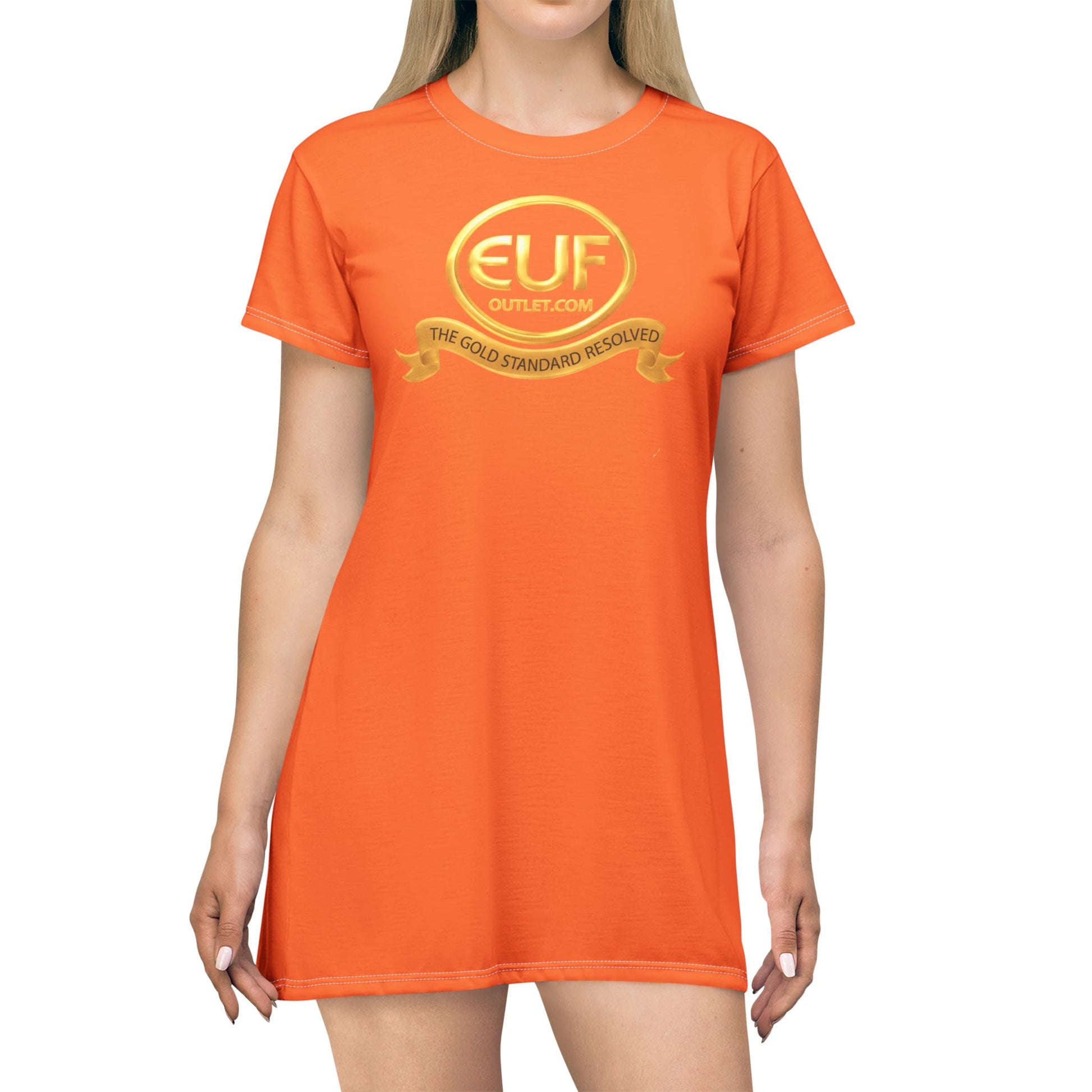 ™E U F Outlet™ .. : ™The Gold Standard Resolved™ : Premium T-Shirt Dress