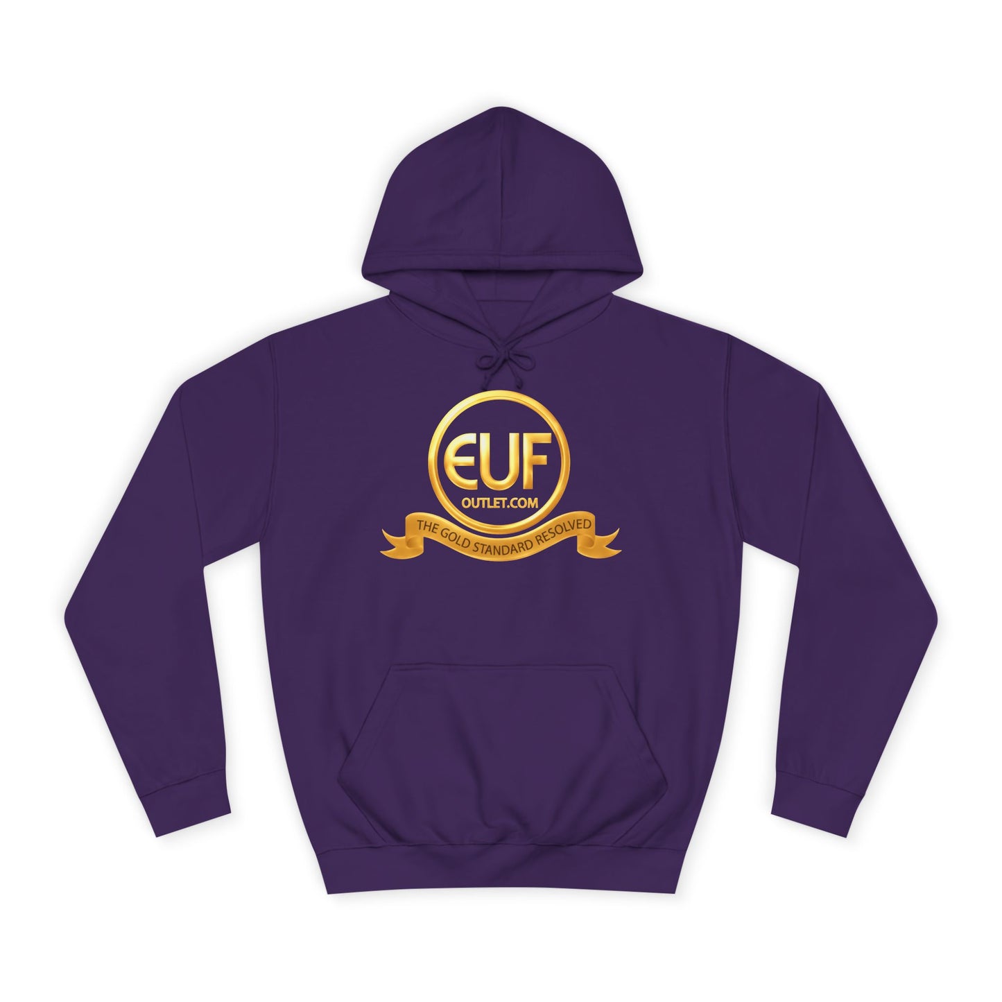 ™E U F Outlet™ .. : ™The Gold Standard Resolved™ : Premium Pullover Hoodie