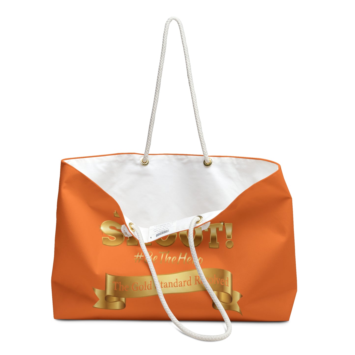 ™ E U F Outlet™ .. : ™The Gold Standard Resolved™ : DON'T SHOOT Premium Weekender Bag