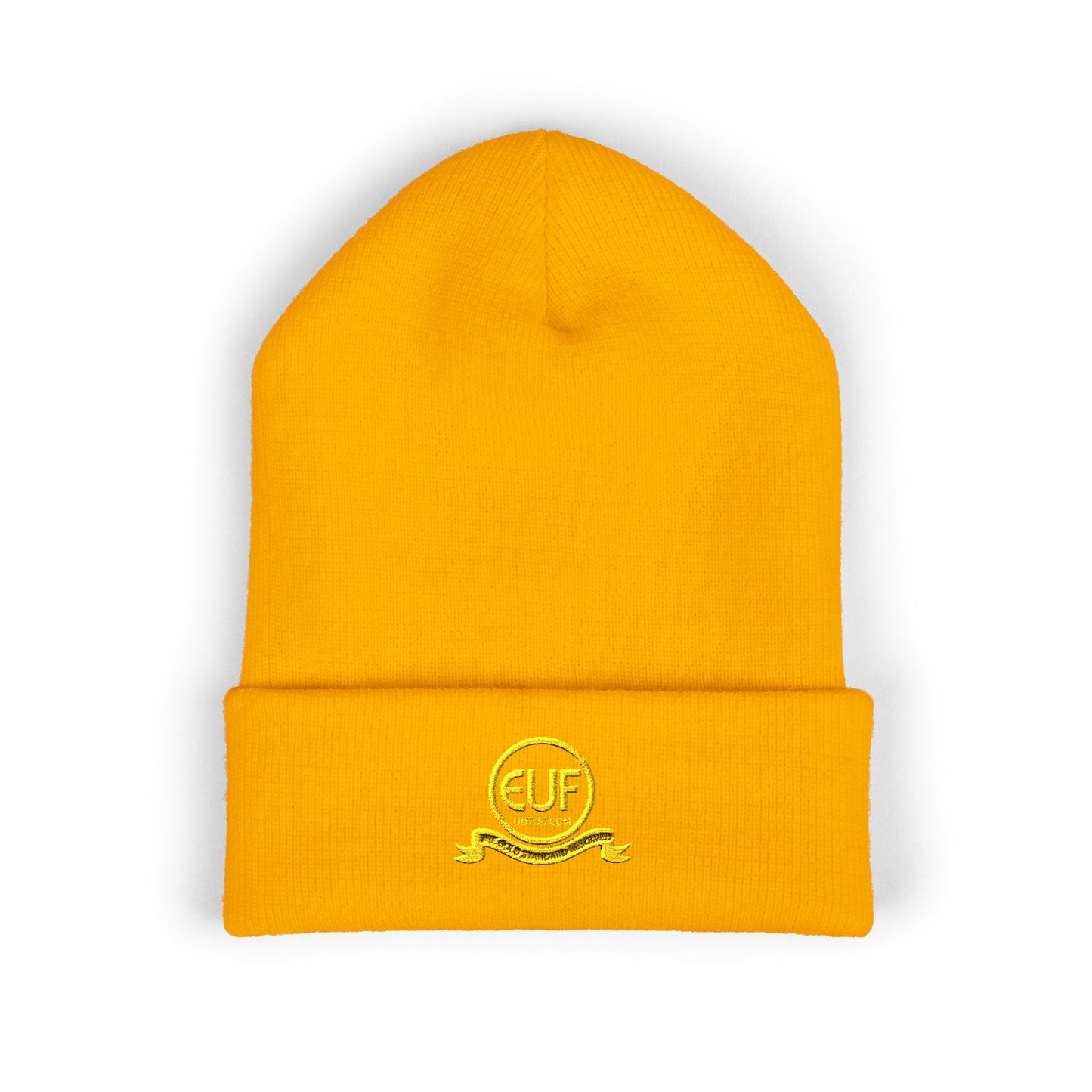 ™E U F Outlet™ .. : ™The Gold Standard Resolved™ : Premium Cuffed Beanie