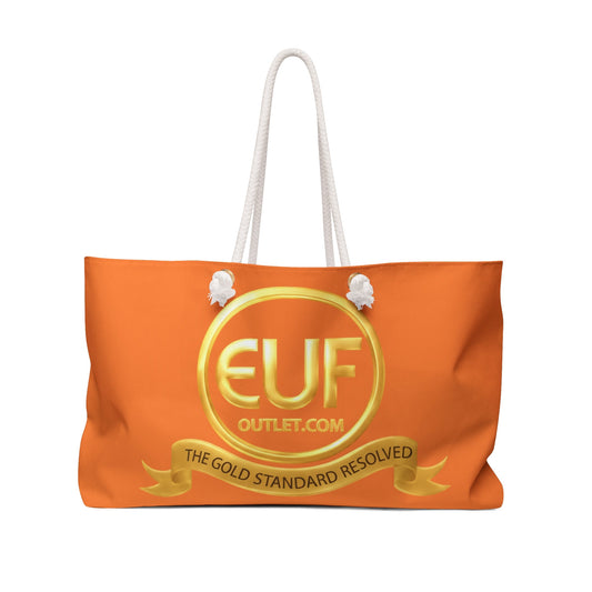 ™E U F Outlet™ .. : ™The Gold Standard Resolved™ : Premium Spacious Weekender Bag