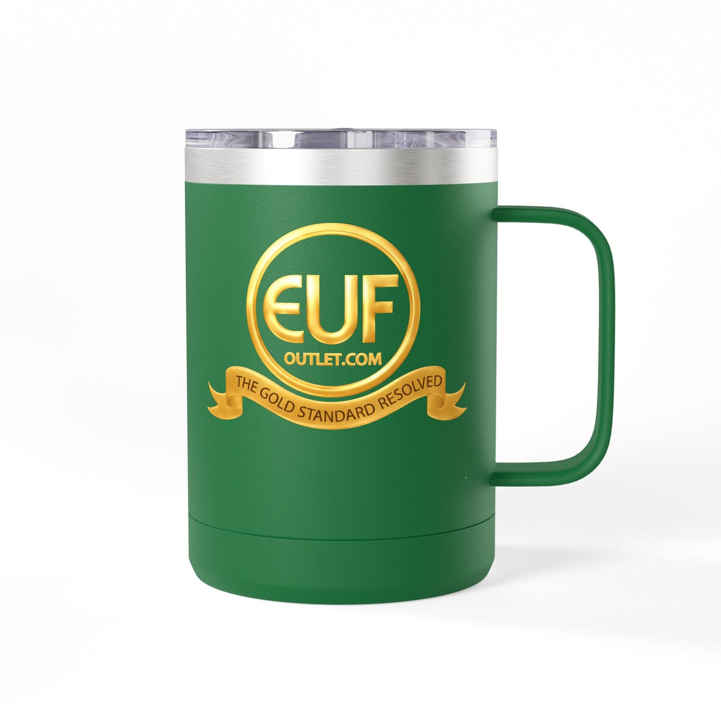 ™E U F Outlet™ .. : ™The Gold Standard Resolved™ : Premium Coffee Travel Mug