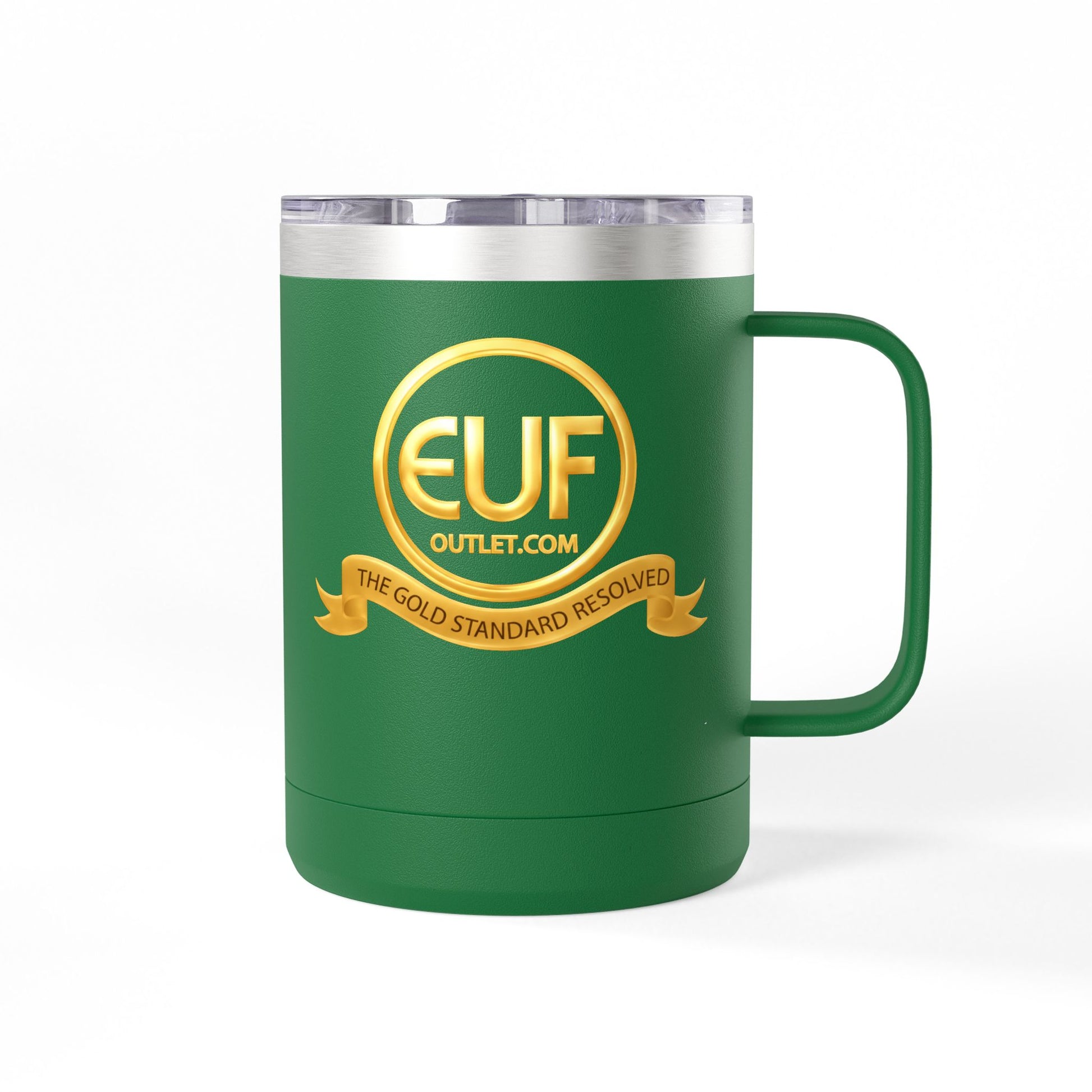 ™E U F Outlet™ .. : ™The Gold Standard Resolved™ : Premium Coffee Travel Mug