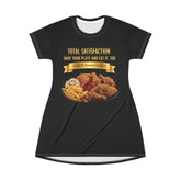CHICKEN FRENCH FRIES COLESLAW T-SHIRT DRESS