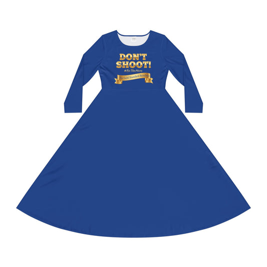 ™ E U F Outlet™ .. : ™The Gold Standard Resolved™ : DON'T SHOOT PREMIUM CUSTOM DANCE DRESS