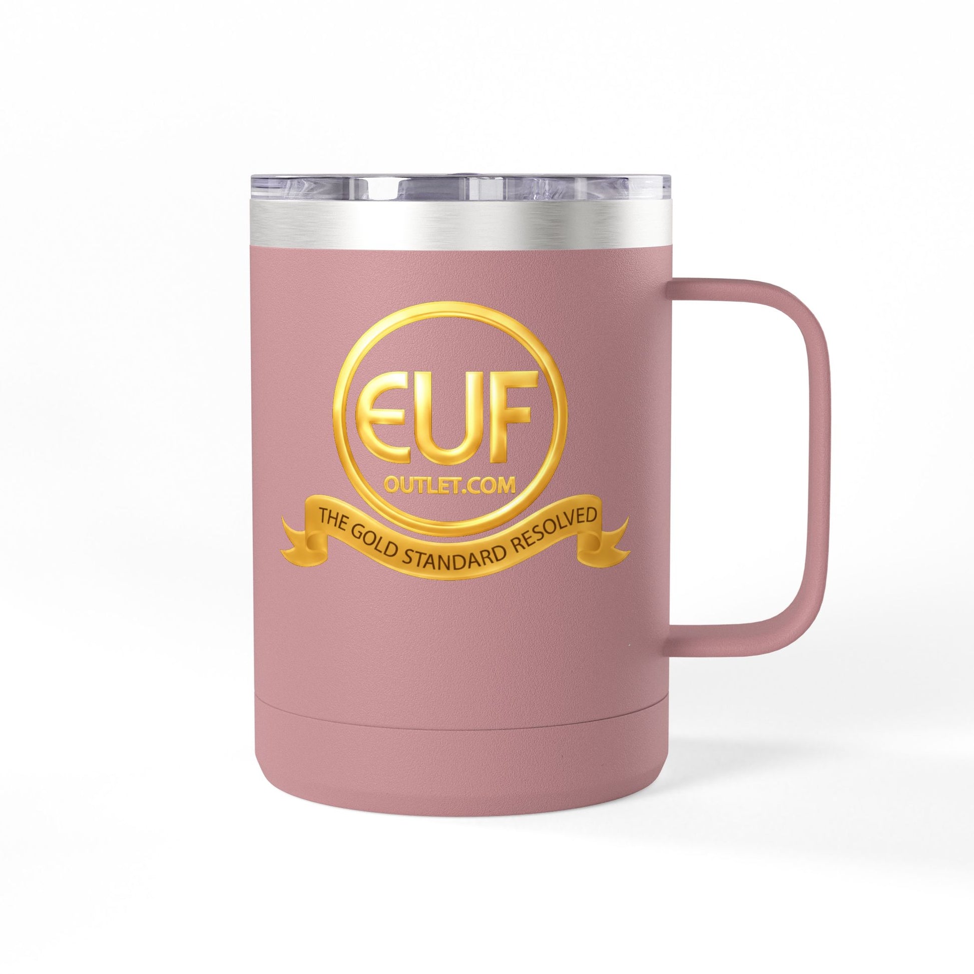 ™E U F Outlet™ .. : ™The Gold Standard Resolved™ : Premium Coffee Travel Mug