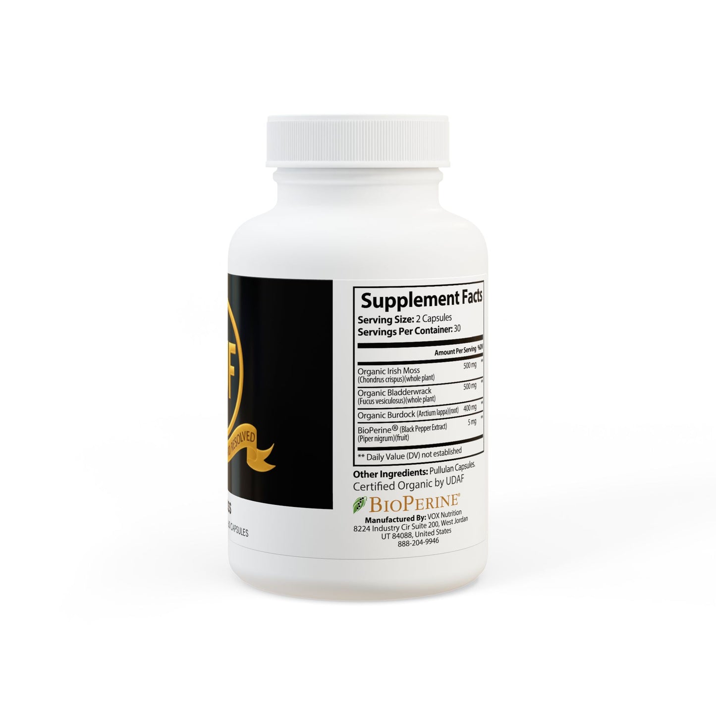 ™The Gold Standard Resolved™: Sea Moss Complex (60-Capsule Asset) is a vital mental investment designed to stop metabolic drag and physical sluggishness. This ensures the peak mental stability required to reach your financial goals. Unlike old shelf stock losing its potency, we make you a fresh bottle when you place an order at the ™EUF Outlet: to meet your gold standards for a more financially stable life.
