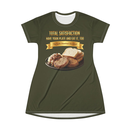 ™ E U F Outlet™ .. : ™The Gold Standard Resolved™ : FOOD FASHION PREMIUM T-SHIRT DRESS