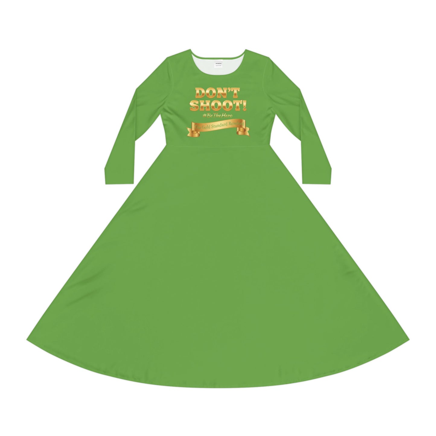 ™ E U F Outlet™ .. : ™The Gold Standard Resolved™ : DON'T SHOOT PREMIUM CUSTOM DANCE DRESS
