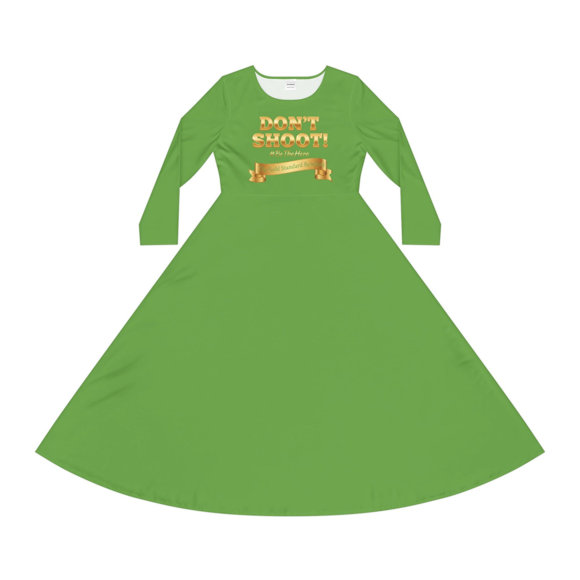 ™ E U F Outlet™ .. : ™The Gold Standard Resolved™ : DON'T SHOOT PREMIUM CUSTOM DANCE DRESS