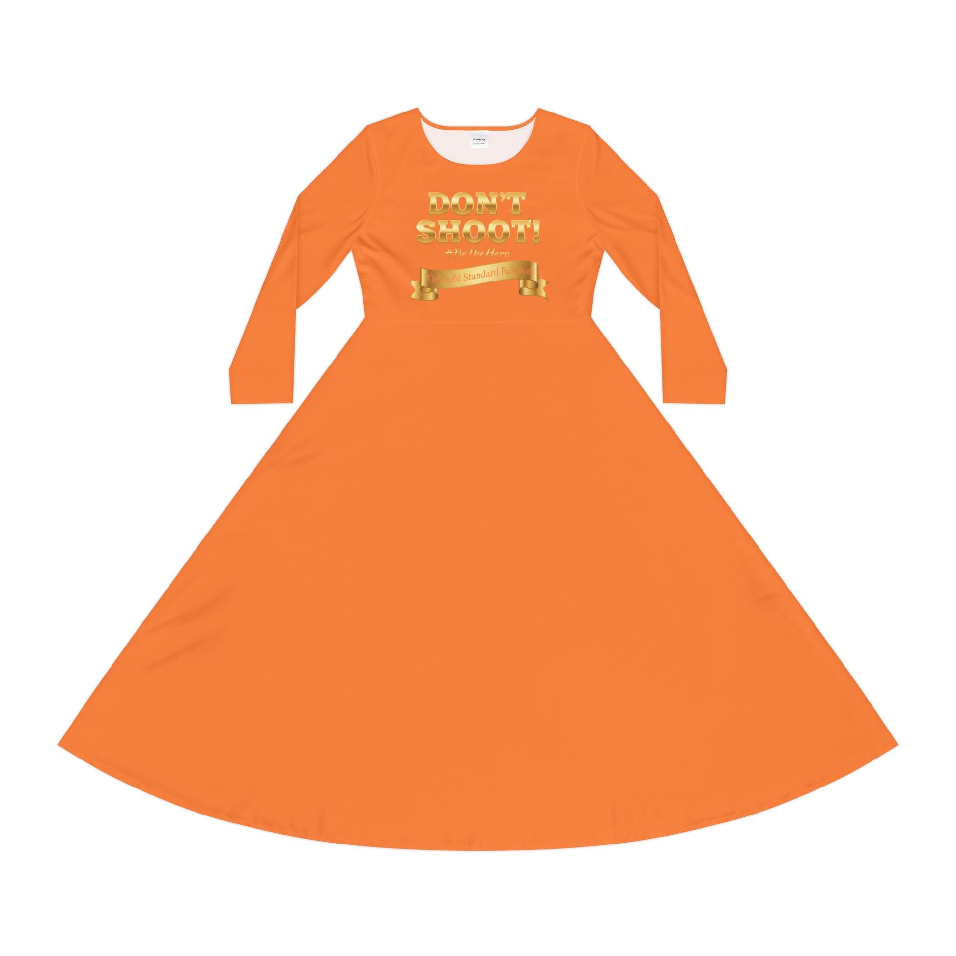 ™ E U F Outlet™ .. : ™The Gold Standard Resolved™ : DON'T SHOOT PREMIUM CUSTOM DANCE DRESS