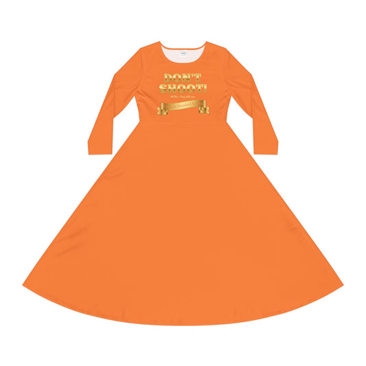 ™ E U F Outlet™ .. : ™The Gold Standard Resolved™ : DON'T SHOOT PREMIUM CUSTOM DANCE DRESS