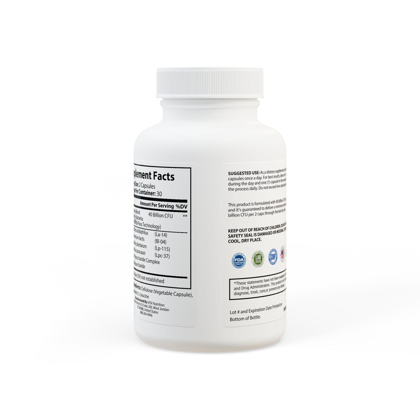 ™The Gold Standard Resolved™: Elite Probiotics Supplement (60 Capsules) is a high-yield mental investment designed to stop digestive drag and mental sluggishness. This ensures the peak mental stability required to reach your financial goals. Unlike old shelf stock losing its potency, we make you a fresh bottle when you place an order at the ™EUF Outlet: to meet your gold standards for a more financially stable life.