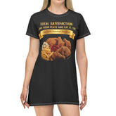 CHICKEN FRENCH FRIES COLESLAW T-SHIRT DRESS