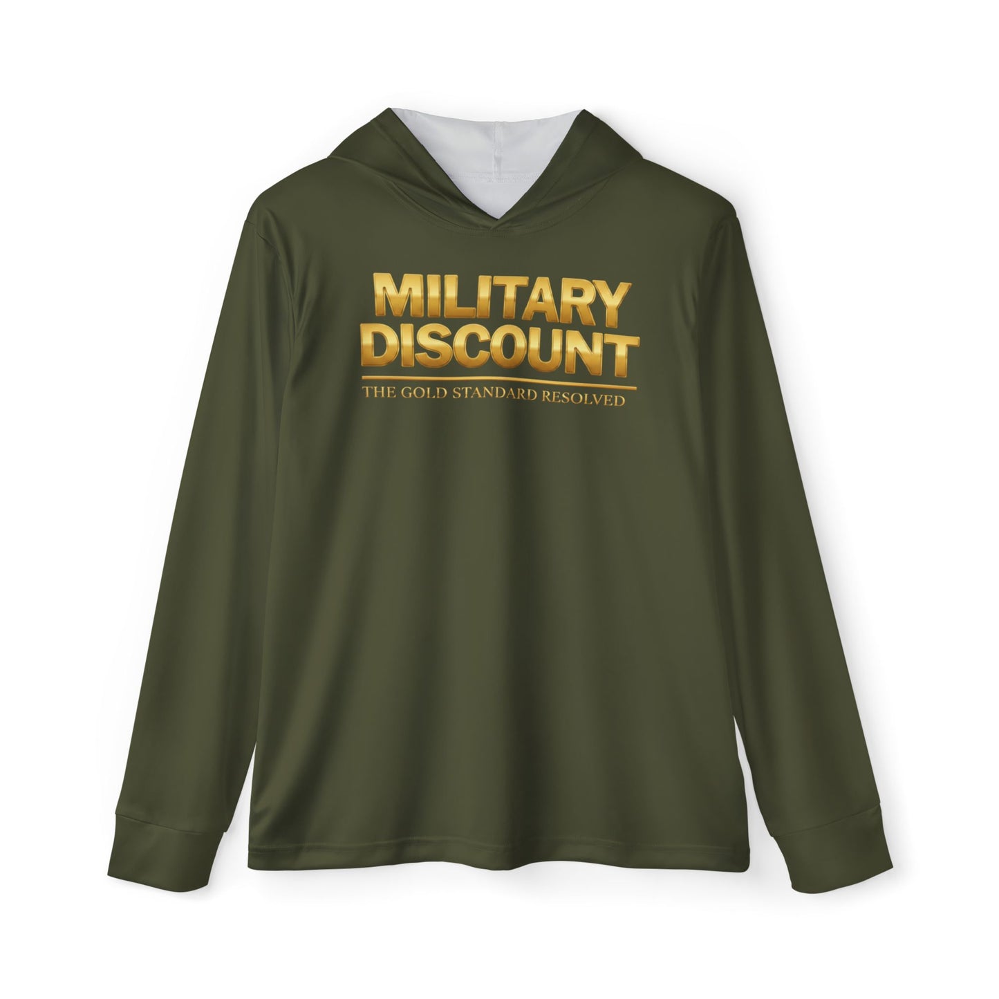 E U F Outlet::™The Gold Standard Resolved™ : Military Discount Premium Hoodie