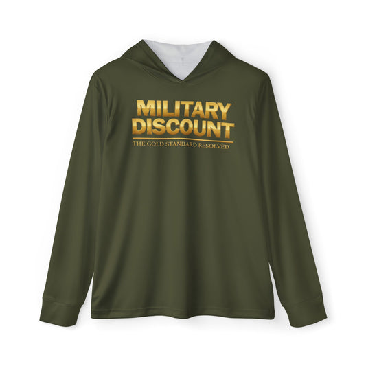 E U F Outlet::™The Gold Standard Resolved™ : Military Discount Premium Hoodie