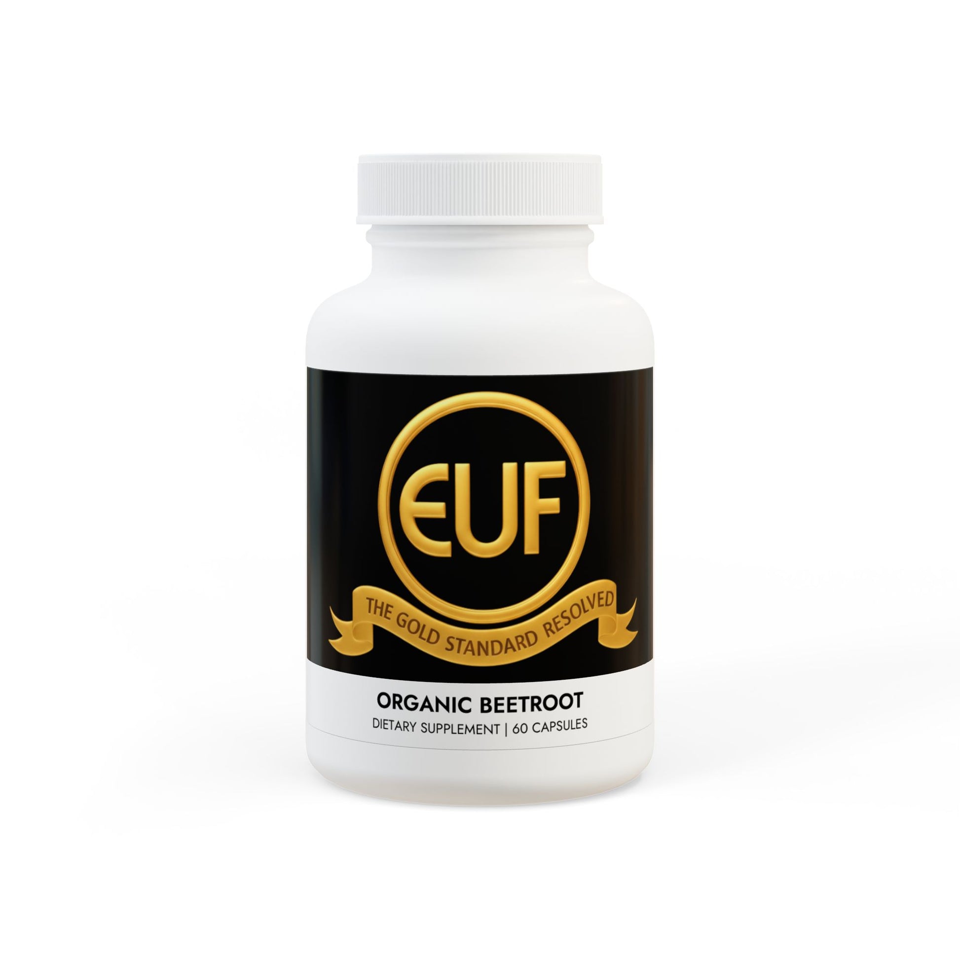 ™The Gold Standard Resolved™: Organic Beetroot Supplement (60 Capsules) is a premium mental investment that naturally optimizes circulation and oxygen flow to the brain. This ensures the mental stability and physical endurance required to reach your financial goals. Unlike old shelf stock that loses its nutrient density, we make a fresh bottle just for you when you place your order at the EUF Outlet to meet your gold standards.