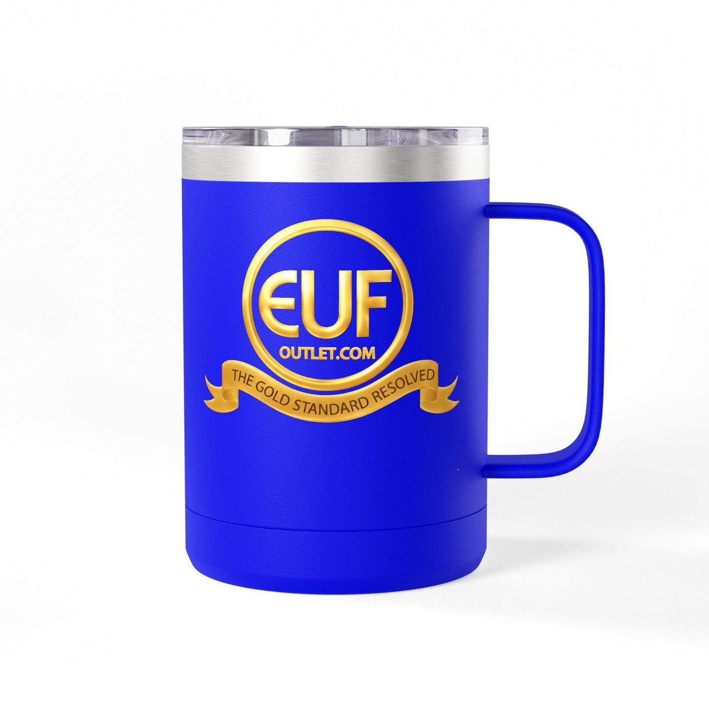 ™E U F Outlet™ .. : ™The Gold Standard Resolved™ : Premium Coffee Travel Mug
