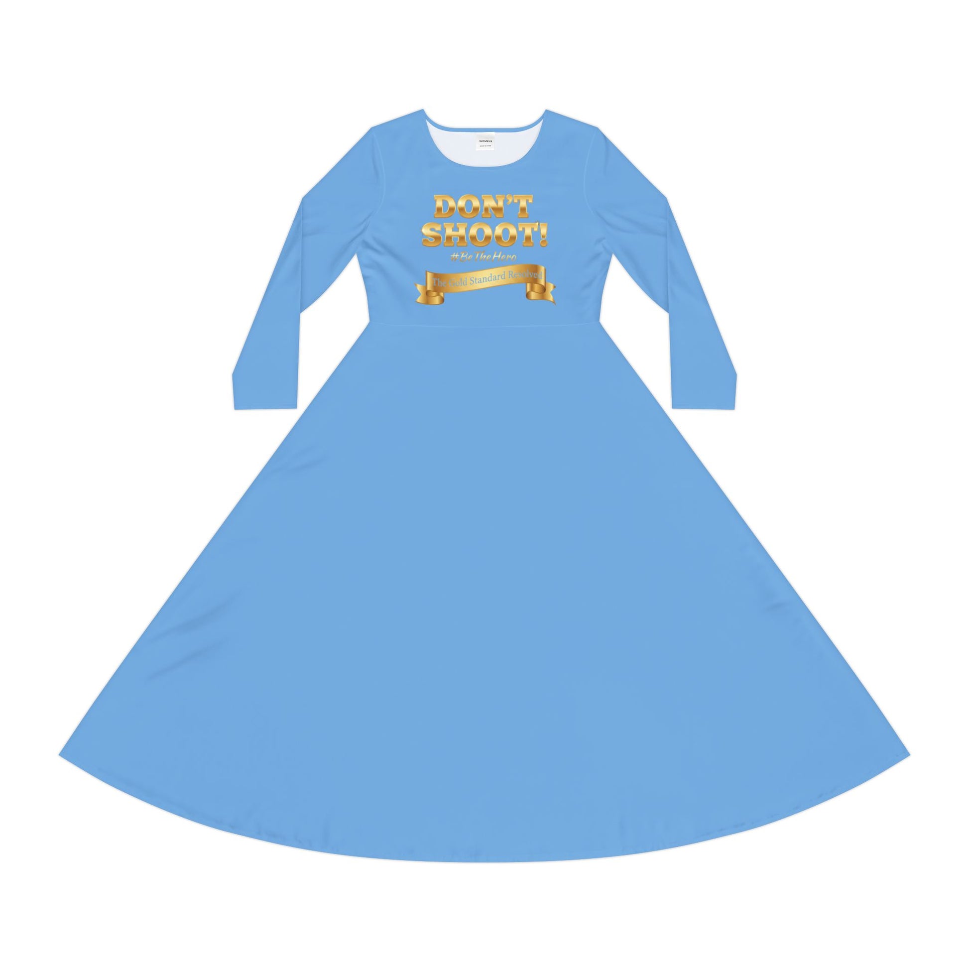 ™ E U F Outlet™ .. : ™The Gold Standard Resolved™ : DON'T SHOOT PREMIUM CUSTOM DANCE DRESS