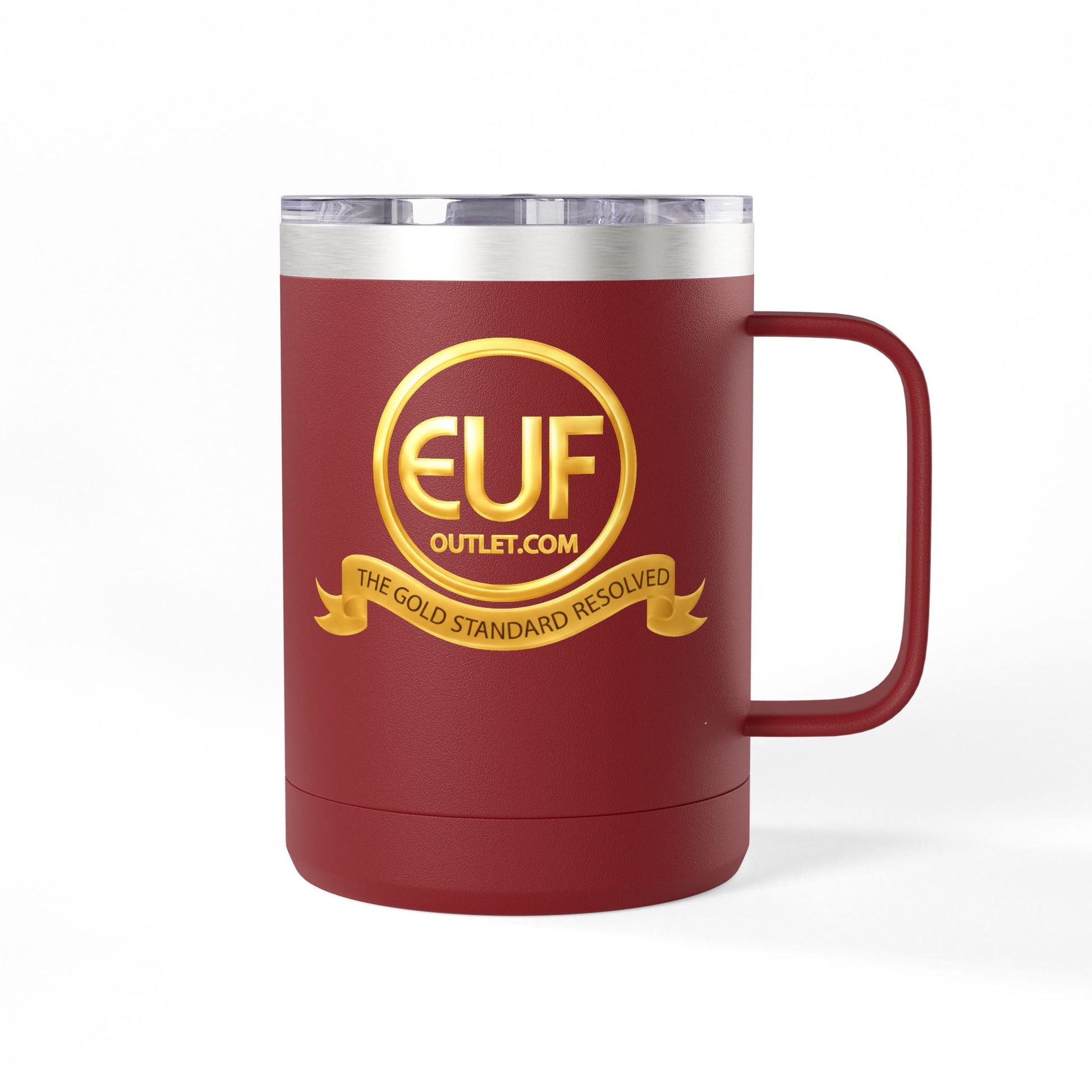 ™E U F Outlet™ .. : ™The Gold Standard Resolved™ : Premium Coffee Travel Mug