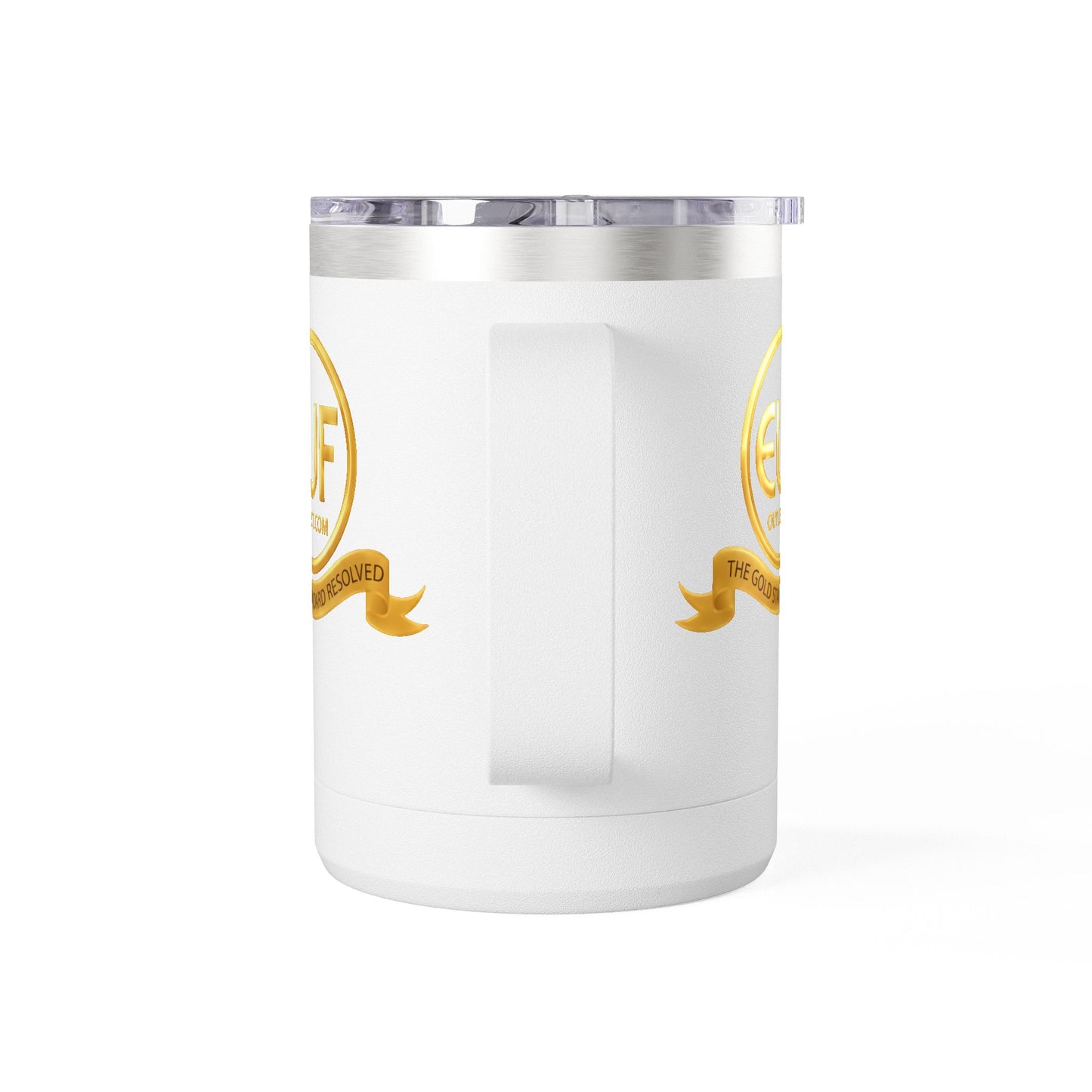 ™E U F Outlet™ .. : ™The Gold Standard Resolved™ : Premium Coffee Travel Mug