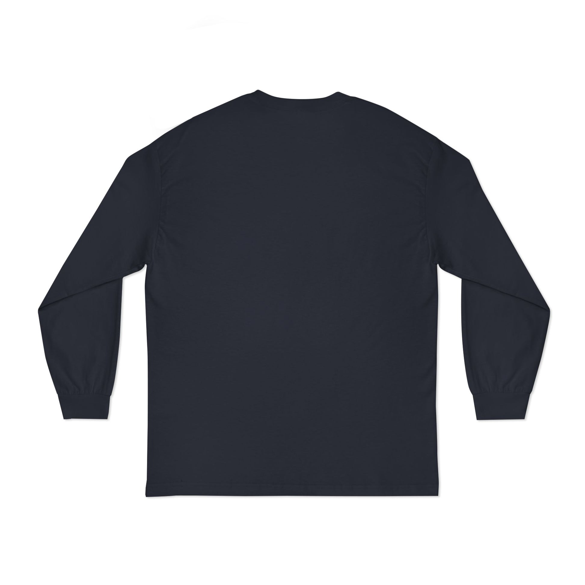 A high-velocity product image of the E U F Outlet.. Elite Veteran Heritage Military Discount Long-Sleeve T-Shirt. The 6.0 oz heavyweight US cotton fabric is showcased in a deep black, providing a structured and professional silhouette. The chest features bold, high-opacity white lettering that acts as a silent envoy for Veteran recognition, representing a 9 9 . 9 9 % gold standard frequency and a mental investment in financial stability.