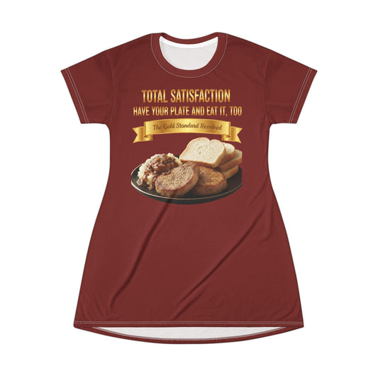 ™ E U F Outlet™ .. : ™The Gold Standard Resolved™ : FOOD FASHION PREMIUM T-SHIRT DRESS