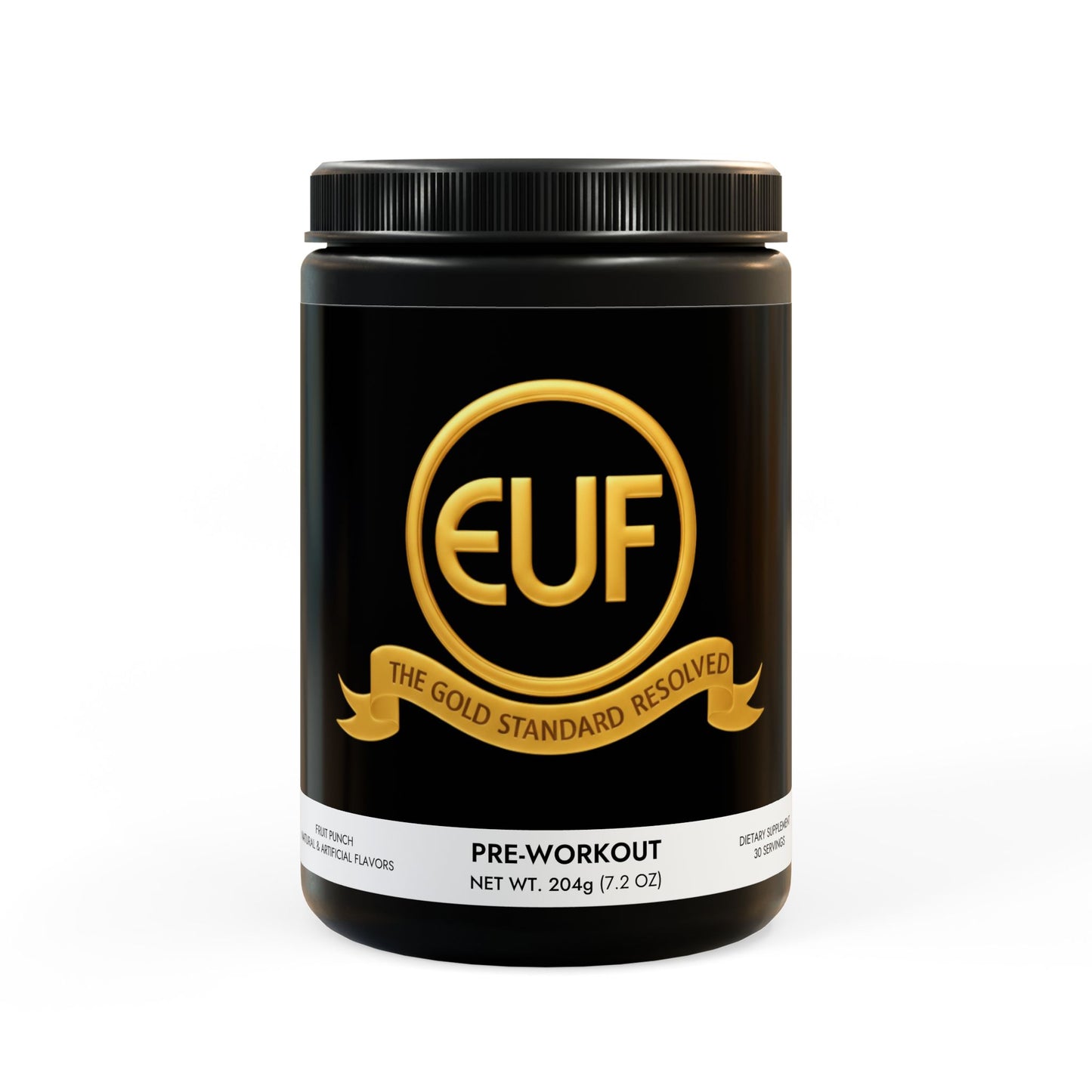 ™The Gold Standard Resolved™: Elite Pre-Workout Supplement, Fruit Punch (204g, 7.1oz) is a vital mental investment designed to stop performance drag and mental hesitation. This ensures the peak mental stability required to reach your financial goals. Unlike old shelf stock losing its potency, we make you a fresh batch when you place an order at the ™EUF Outlet: to meet your gold standards for a more financially stable life.